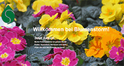 Desktop Screenshot of blumenstorm.de